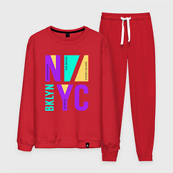 Мужской костюм Районы в городе Нью-Йорк