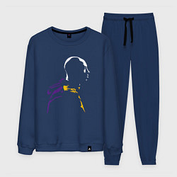 Костюм хлопковый мужской Kobe legend, цвет: тёмно-синий