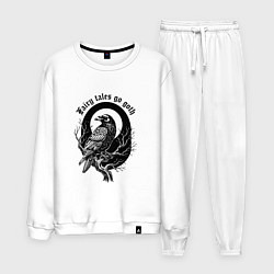 Мужской костюм Готическая ворона сидит на ветке