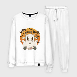 Мужской костюм Корова привидение: moo-boo - буу-муу