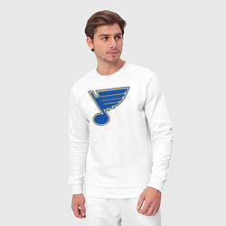 Костюм хлопковый мужской St Louis Blues, цвет: белый — фото 2