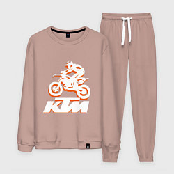 Мужской костюм KTM белый