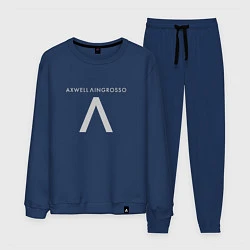 Костюм хлопковый мужской Axwell & Ingrosso, цвет: тёмно-синий