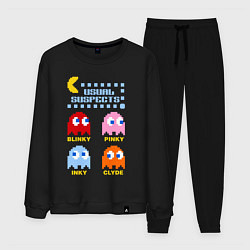 Костюм хлопковый мужской Pac-Man: Usual Suspects, цвет: черный