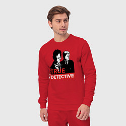 Костюм хлопковый мужской True Detective, цвет: красный — фото 2
