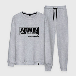 Костюм хлопковый мужской Armin van Buuren, цвет: меланж
