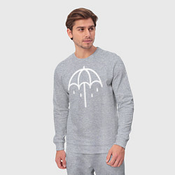 Костюм хлопковый мужской BMTH Symbol, цвет: меланж — фото 2