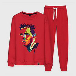 Костюм хлопковый мужской Lionel Messi: fun-art, цвет: красный
