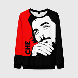 Свитшот мужской Че Гевара, цвет: 3D-черный