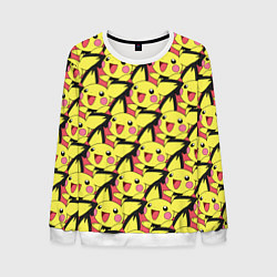 Свитшот мужской Pikachu, цвет: 3D-белый