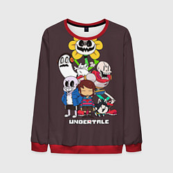 Свитшот мужской Undertale 3, цвет: 3D-красный