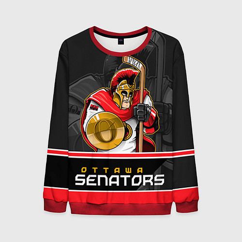 Мужской свитшот Ottawa Senators / 3D-Красный – фото 1