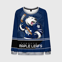 Свитшот мужской Toronto Maple Leafs, цвет: 3D-меланж