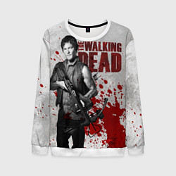 Свитшот мужской Walking Dead: Deryl Dixon, цвет: 3D-белый