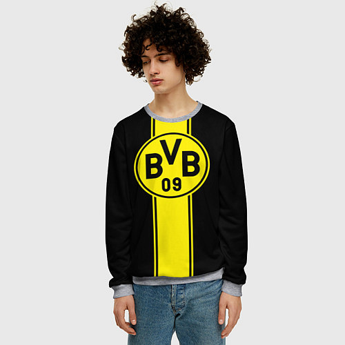 Мужской свитшот BVB / 3D-Меланж – фото 3