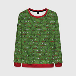 Мужской свитшот Грустные лягушки