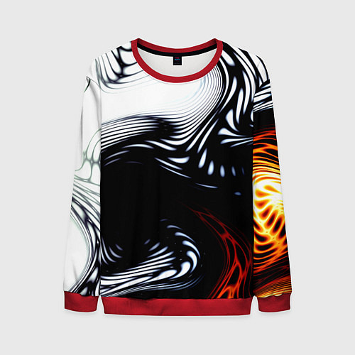 Мужской свитшот Abrupt / 3D-Красный – фото 1