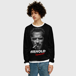 Свитшот мужской Arnold forever, цвет: 3D-белый — фото 2