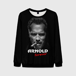 Свитшот мужской Arnold forever, цвет: 3D-черный