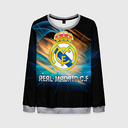 Свитшот мужской Real Madrid, цвет: 3D-меланж