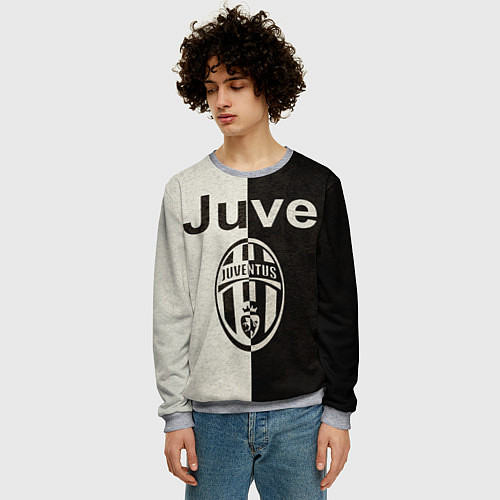 Мужской свитшот Juventus6 / 3D-Меланж – фото 3