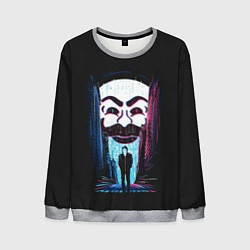 Мужской свитшот Mr Robot: Anonymous