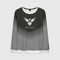 Свитшот мужской Wings Uniform, цвет: 3D-белый