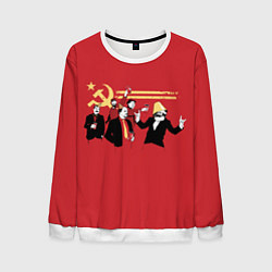 Свитшот мужской Back in the USSR, цвет: 3D-белый