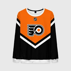 Свитшот мужской NHL: Philadelphia Flyers, цвет: 3D-белый