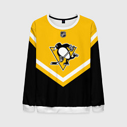 Свитшот мужской NHL: Pittsburgh Penguins, цвет: 3D-белый