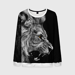 Мужской свитшот Оскал льва
