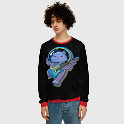 Свитшот мужской Космокот, цвет: 3D-красный — фото 2