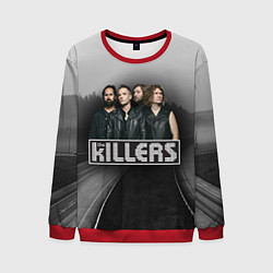 Свитшот мужской The Killers, цвет: 3D-красный