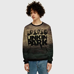 Свитшот мужской Linkin Park Band, цвет: 3D-черный — фото 2