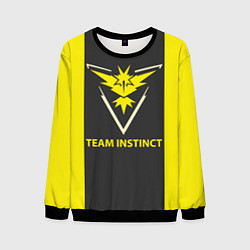 Свитшот мужской Team instinct, цвет: 3D-черный