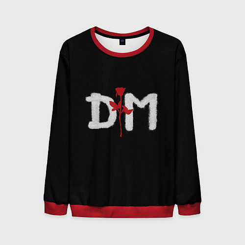 Мужской свитшот DM: Rose / 3D-Красный – фото 1