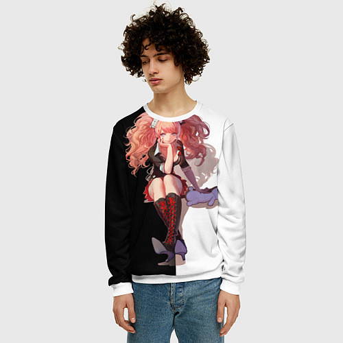 Мужской свитшот Джунко / 3D-Белый – фото 3