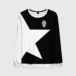 Свитшот мужской FC Juventus: Star, цвет: 3D-белый