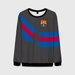 Свитшот мужской Barcelona FC: Dark style, цвет: 3D-черный