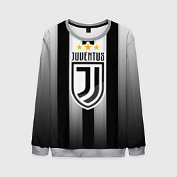 Свитшот мужской Juventus FC: New logo, цвет: 3D-меланж