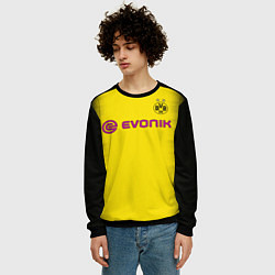 Свитшот мужской BVB FC: Rois Away 17/18, цвет: 3D-черный — фото 2