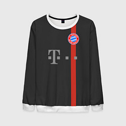 Свитшот мужской Bayern FC: Black 2018, цвет: 3D-белый