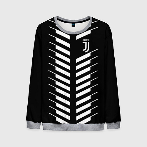 Мужской свитшот FC Juventus: Creative / 3D-Меланж – фото 1