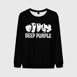Свитшот мужской Deep Purple, цвет: 3D-черный