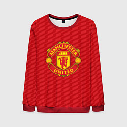 Свитшот мужской FC Manchester United: Creative, цвет: 3D-красный