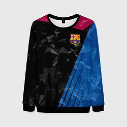 Свитшот мужской FC Barcelona: Abstract, цвет: 3D-черный