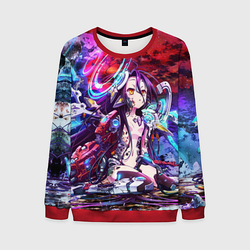 Мужской свитшот No Game No Life Zero / 3D-Красный – фото 1