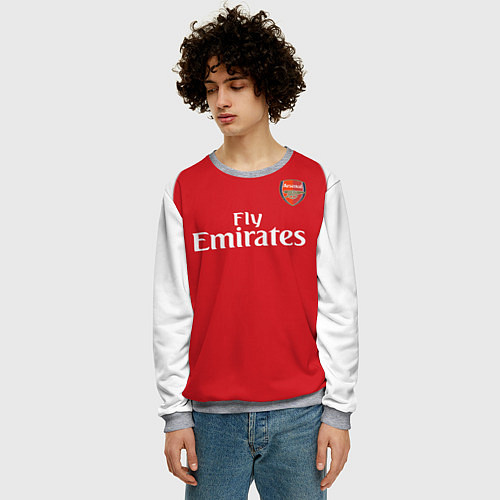 Мужской свитшот FC Arsenal: Henry Home 17/18 / 3D-Меланж – фото 3