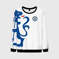 Свитшот мужской FC Chelsea: White Lion, цвет: 3D-черный