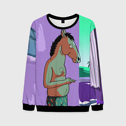 Свитшот мужской BoJack, цвет: 3D-черный